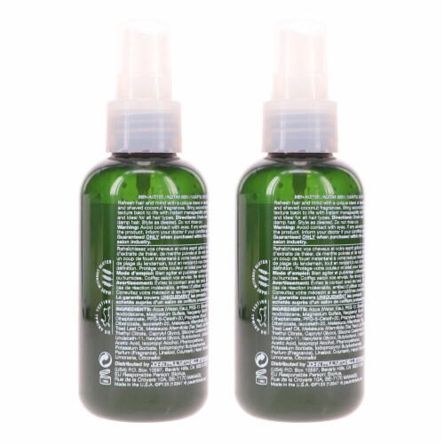 Paul Mitchell Tea Tree Wave Refresher Spray 4.2 oz 2 Pack Perspective: top