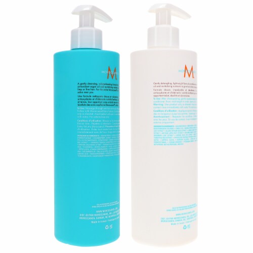 Moroccanoil Extra Volume Shampoo 16.9 oz & Extra Volume Conditioner 16.9 oz Combo Pack Perspective: top
