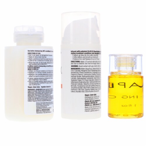 Olaplex No. 3 Hair Perfector 3.3 oz, No. 6 Bond Smoother Reparative Styling Creme 3.3 oz & No Perspective: top