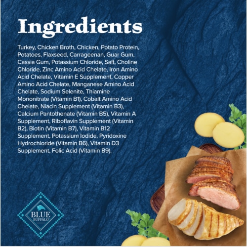 Blue Buffalo Wilderness High-Protein Adult Wet Dog Food Turkey & Chicken Grill Perspective: top