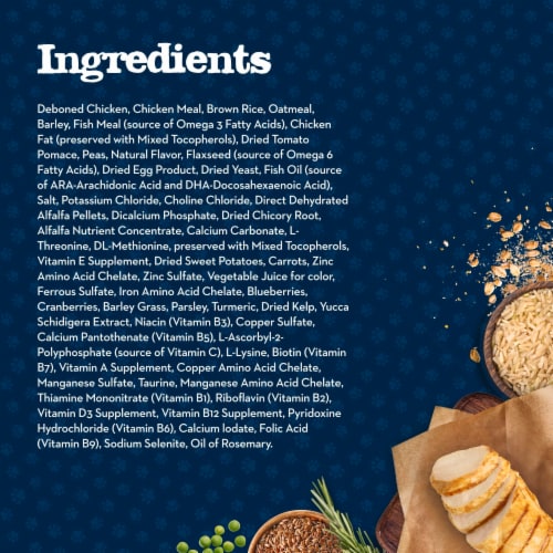 Blue Buffalo Baby BLUE Healthy Growth Formula Natural Chicken and Brown Rice Puppy Dry Dog Food Perspective: top