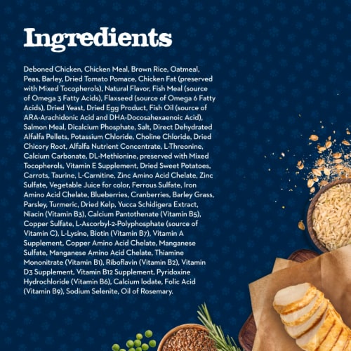 Blue Buffalo™ Baby BLUE™ Chicken & Brown Rice Large Breed Puppy Dry Dog Food Perspective: top