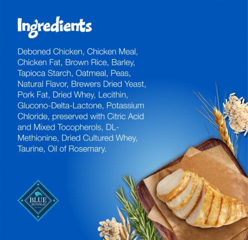 Blue Buffalo Bursts Crunchy Chicken Cat Treats Perspective: top