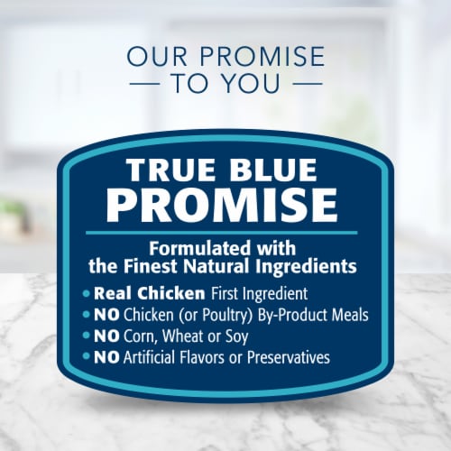 Blue Buffalo Tastefuls Chicken Entree Natural Kitten Pate Wet Cat Food Perspective: top