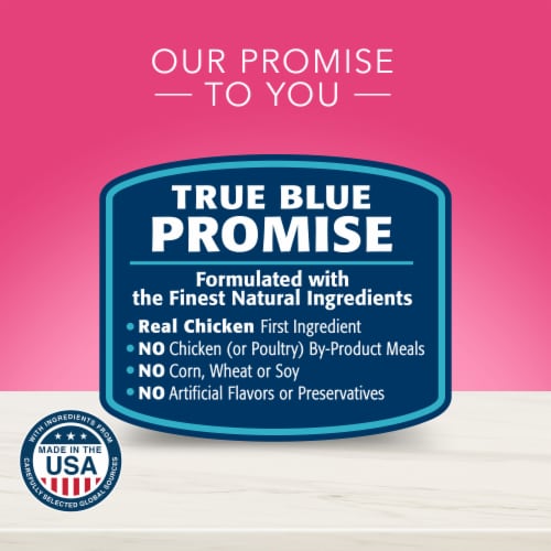 Blue Buffalo True Solutions Top Form Active Adult Dog Food Perspective: top