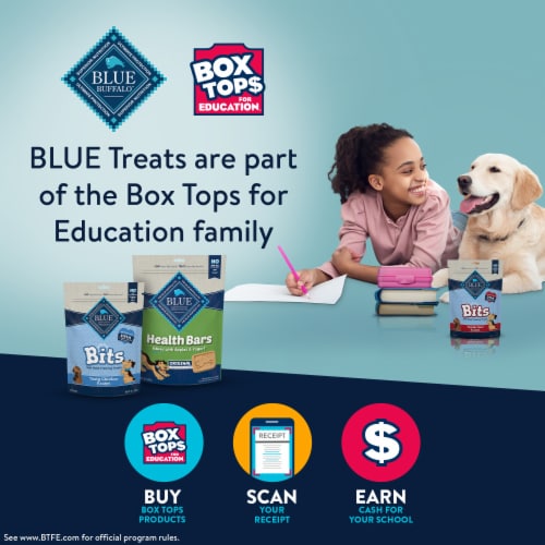 Blue Buffalo™ Bones Beef Small Dog Biscuits Perspective: top