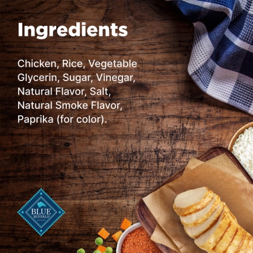 Blue Buffalo Nudges Jerky Cuts Natural Dog Treats Chicken Perspective: top