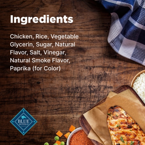 Blue Buffalo Nudges Grillers Natural Dog Treats Chicken Perspective: top