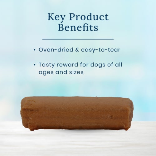 Blue Buffalo Nudges Small Breed Jerky Chews Natural Beef Dog Treats Perspective: top