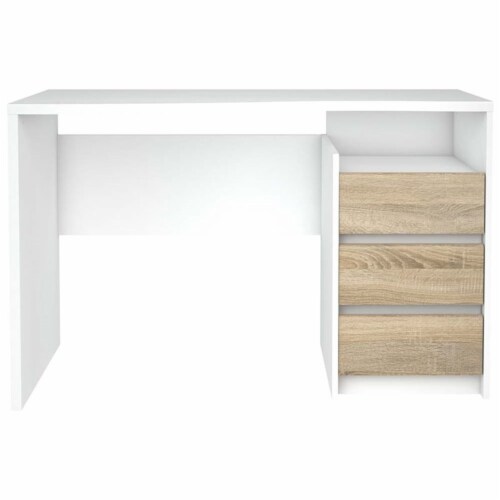 Tvilum walker 2 drawer desk white sales