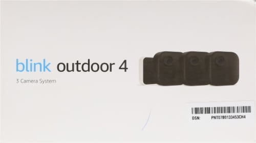 blink Outdoor 4 Battery-Powered Smart Security 3 Camera System Perspective: top