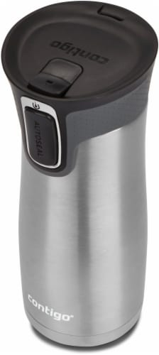 Contigo West Loop Water Bottle - Black Perspective: top