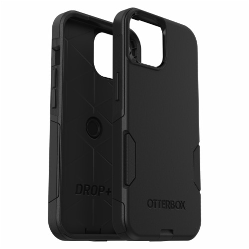 OtterBox Commuter iPhone 15 / 14 / 13 Case - Black Perspective: top