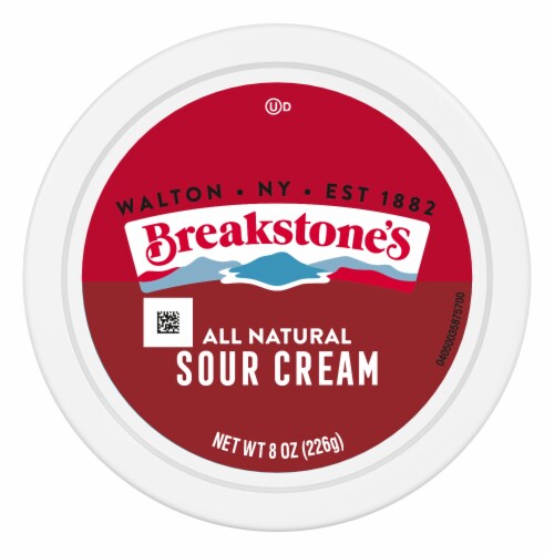 Breakstone's All Natural Sour Cream Perspective: top