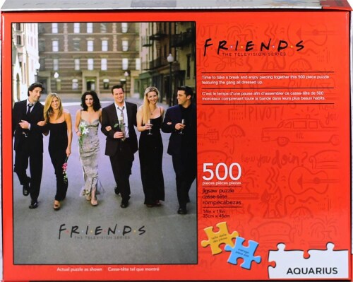Friends Wedding 500 Piece Jigsaw Puzzle Perspective: top