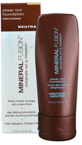 Mineral Fusion Neutral Sheer Tint Foundation Perspective: top