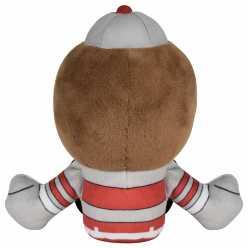 OSU Brutus Sitting Mascot Plush Perspective: top
