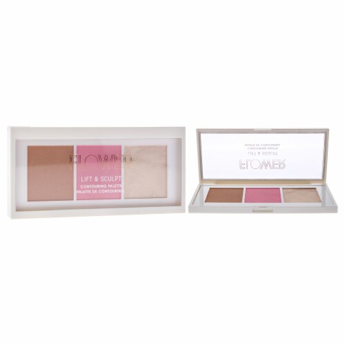 Flower Light to Medium Lift and Sculpt Contouring Palette Perspective: top