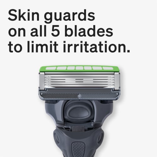 Schick Hydro 5 Sensitive Razor Perspective: top