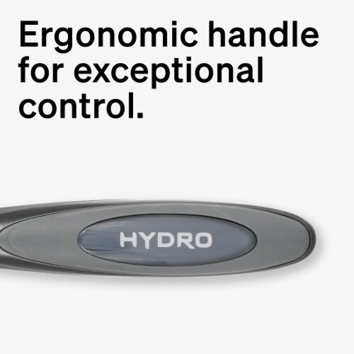 Schick Hydro 3 Skin Comfort Slim Head Sensitive Razor and Cartridges Perspective: top