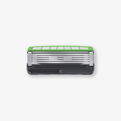 Schick® Hydro 3 Skin Comfort Slim Head Sensitive Razor Cartridges Perspective: top