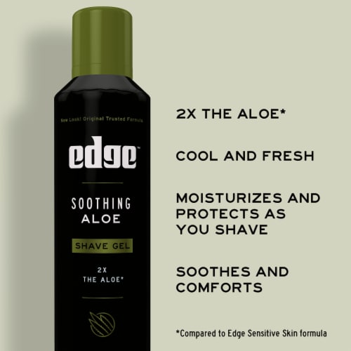 Edge Soothing Aloe Shave Gel Perspective: top