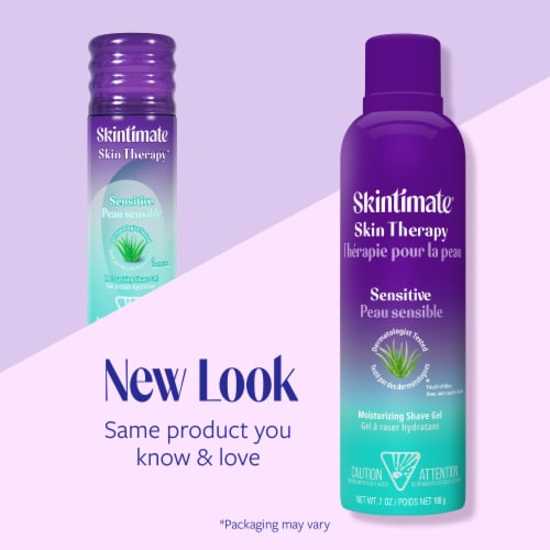 Skintimate Skin Therapy Sensitive Shave Gel Perspective: top