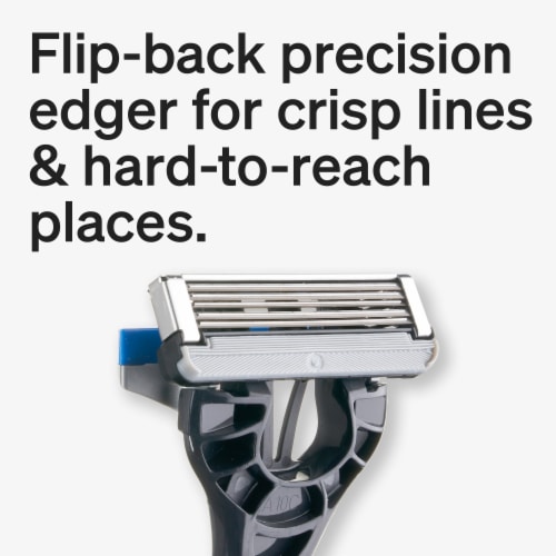 Schick Hydro 5-Blade Disposable Razors for Men Sensitive Skin Perspective: top
