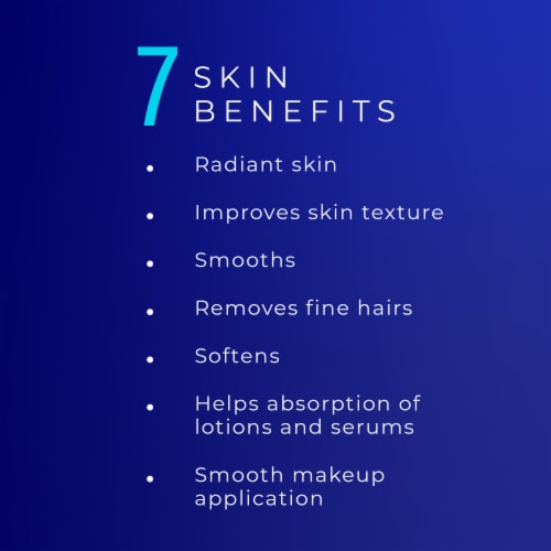 Schick Hydro Silk Dermaplaning Wand + 3 Refill Blades for Face Exfoliates for Glowing Skin Perspective: top