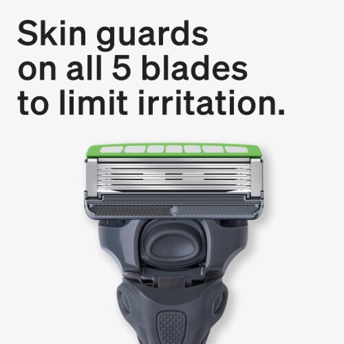 Schick Hydro Sensitive Men's Razor Blade Refills Perspective: top
