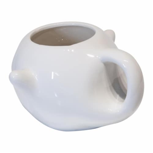 Super Mario Bros White Boo Molded Coffee Mug | 20 oz Perspective: top