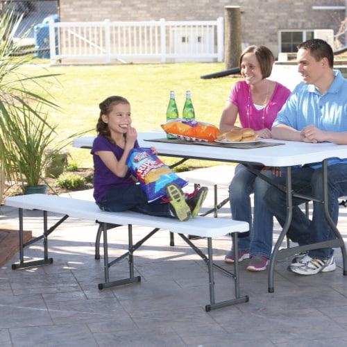Lifetime bench folding online
