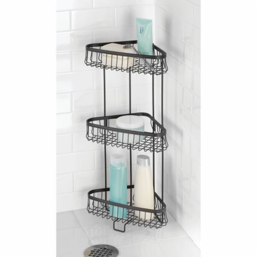 Metal corner shelf bathroom deals