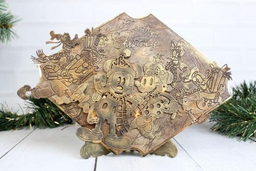 Character World Die Disney Vintage Panorama Pluto Perspective: top