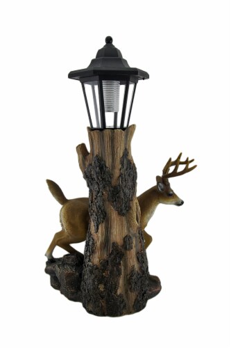 Whitetail Deer Sculptural Solar Light Statue Whitetail Deer Sculptural Solar Light Statue
