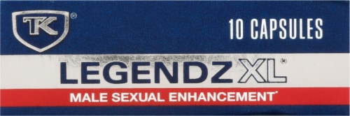 Legendz XL® Male Sexual Enhancement Dietary Supplement Capsules Perspective: top