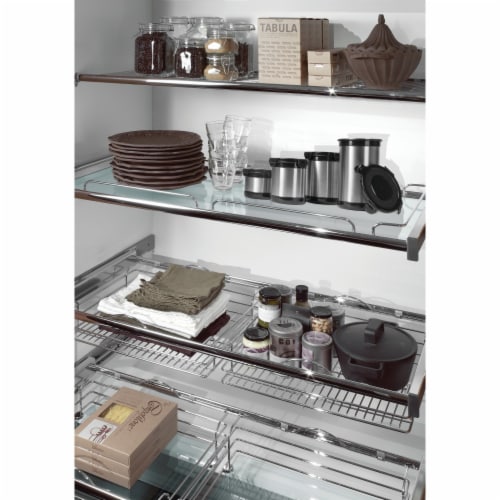 Wyndham House Stainless Steel Storage Containers 4pc (234  5 Cup) Perspective: top