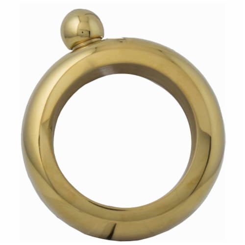 Maxam Bracelet Flask A Fashion Accessory that Keeps Your Drink Handy, 3.5 Ounce Perspective: top