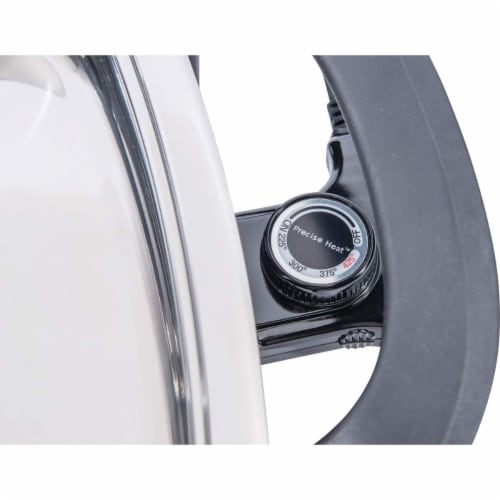 Precise Heat T304 Stainless Steel 16" Rectangular Electric Skillet Perspective: top
