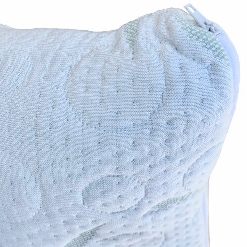 Bamboo Memory Foam Lumbar Pillow, Machine Washable Cover, Premium Memory  Foam Filling, 1 unit - Foods Co.