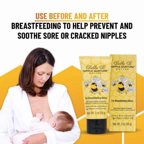 Bundle: Nipple Nurture Butter 2oz and Nipple Nurture Breast Wipes 3-Pack Perspective: top