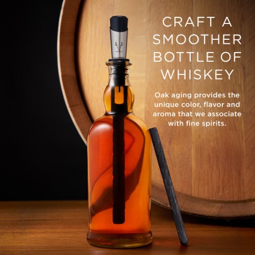 Viski® Liquor Aging Kit Perspective: top