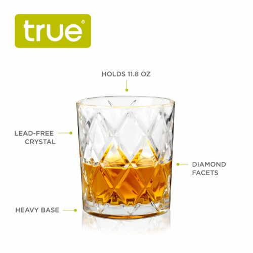 Scotch Glasses by True, Set of 4, Pack of 1 Ralphs
