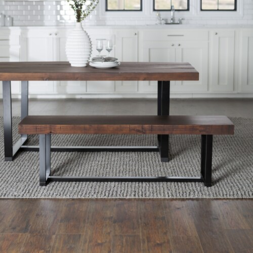 60 Solid Wood Dining Bench Mahogany, 1 unit Kroger