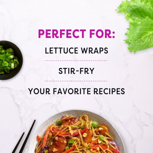Gardein Plant-Based Mandarin Orange Crispy Chick'n Vegan Frozen Food Perspective: top