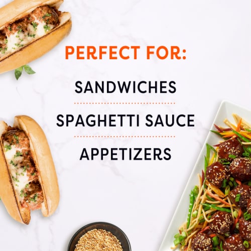 Gardein Plant-Based Classic Meatballs Frozen Vegan Food Perspective: top