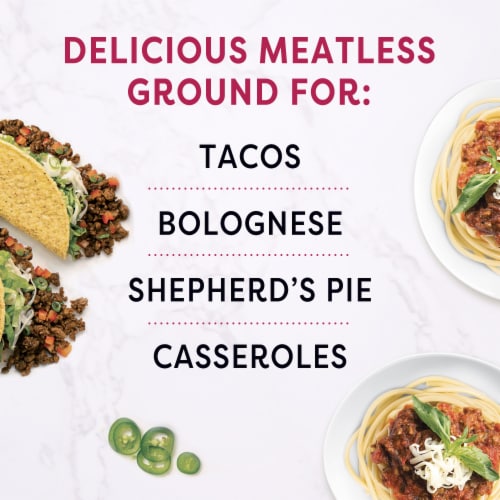 Gardein Plant-Based Ground Be'f Vegan frozen food Perspective: top