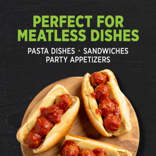 Gardein Ultimate Plant-Based Meatballs Frozen Meatballs Perspective: top