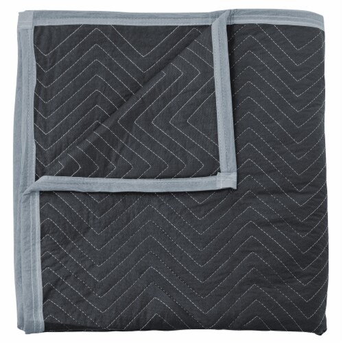 12-Pack, 40 x72 Ultra Thick Pro Moving & Packing Blankets - by Sure-Max Perspective: top