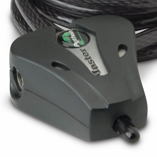 Stealth Cam 6' Master Python Black Security Lock Cable for Game Cameras, 2 Pack Perspective: top